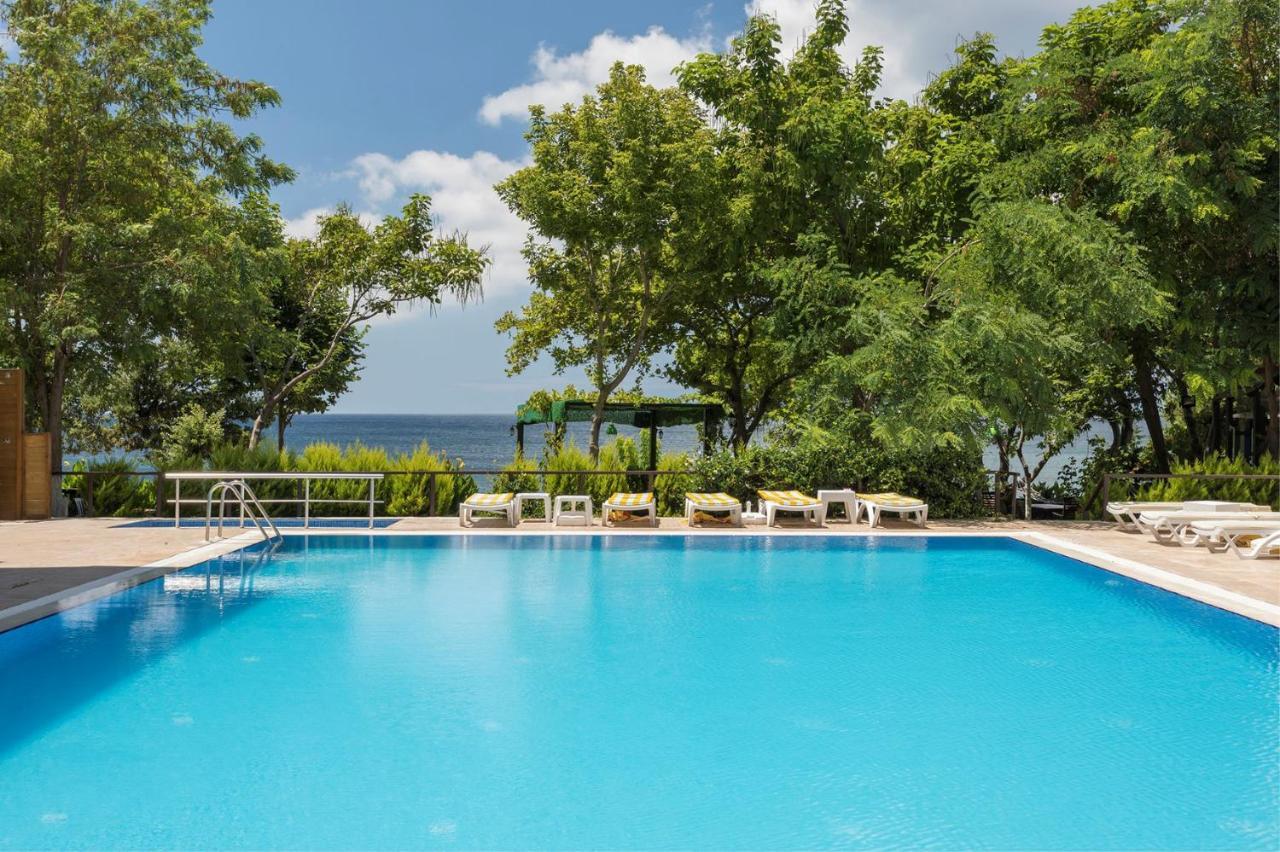 Troas Beach Hotel Tavaklı Exterior foto